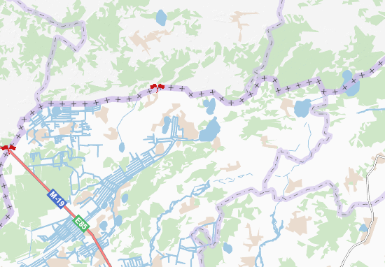 Karte Stadtplan Samary-Orikhovi