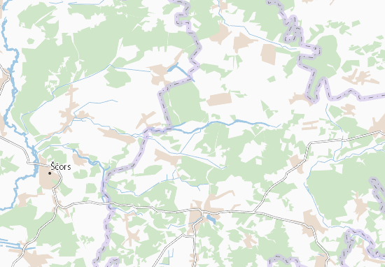 Karte Stadtplan Turivka
