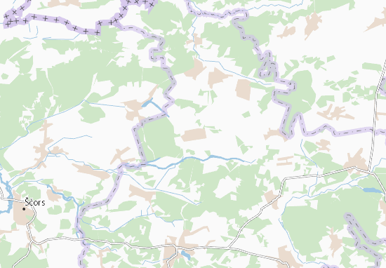 Mapa Okhramijevychi