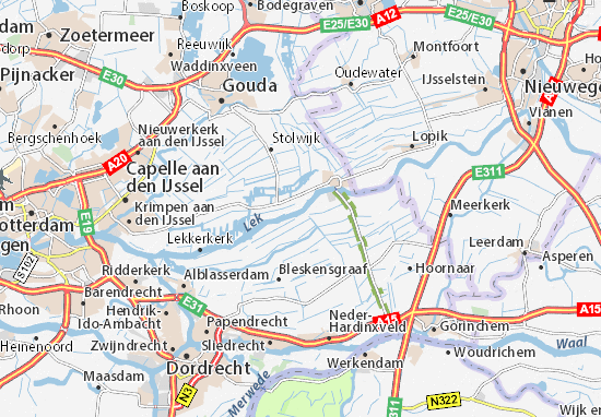 Karte Stadtplan Ammerstol
