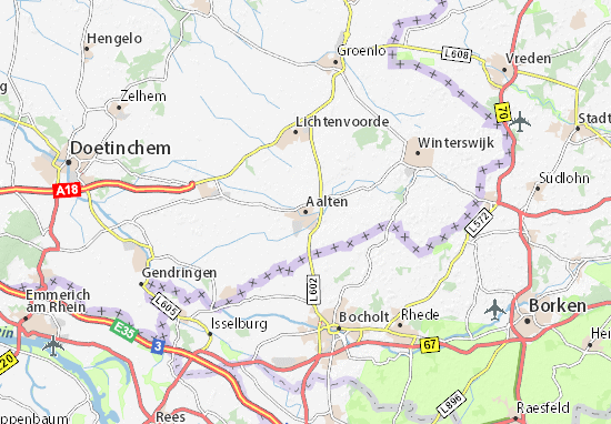 Mapa Aalten