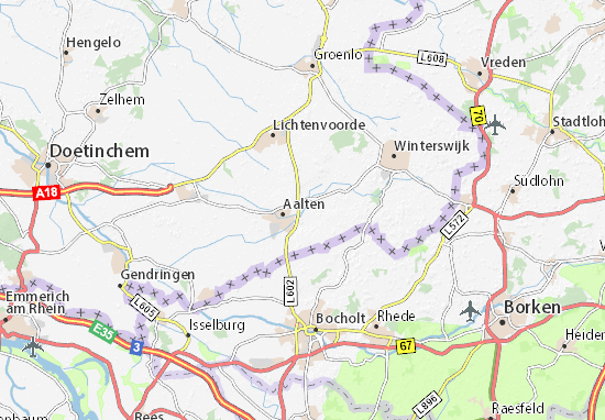 MICHELIN-Landkarte 't Walfort - Stadtplan 't Walfort - ViaMichelin