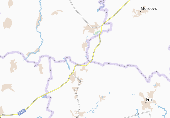 Mapa Rovenka