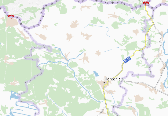 Karte Stadtplan Khotivlya
