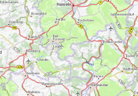 MICHELIN-Landkarte Eichenborn - Stadtplan Eichenborn - ViaMichelin