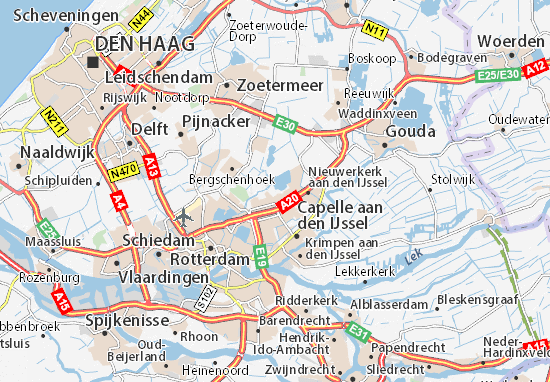 Mapa Oud-Verlaat