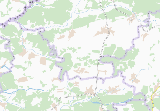 Karte Stadtplan Stara Hutka
