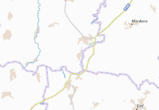 Kaart Plattegrond Parshinovka