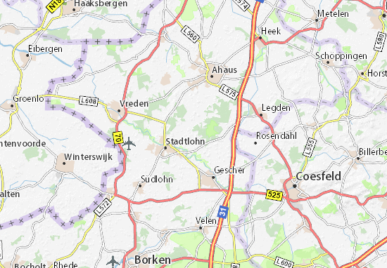 MICHELIN-Landkarte Große Liesner - Stadtplan Große Liesner - ViaMichelin