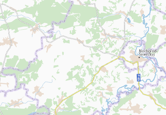 Mapa Larynivka