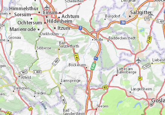 MICHELIN Werder map - ViaMichelin