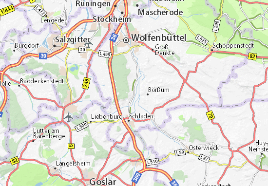 Mapa Heiningen