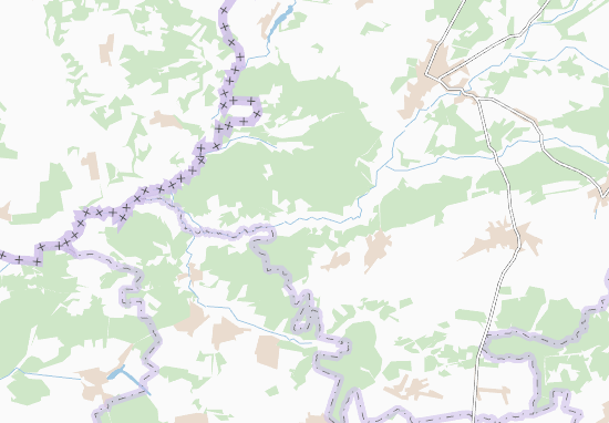 Karte Stadtplan Orlykivka