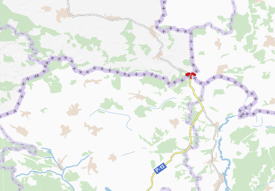 Mapa Lemeshivka