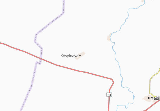 Mapa Kovylnaya