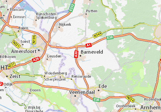 Mapa Barneveld