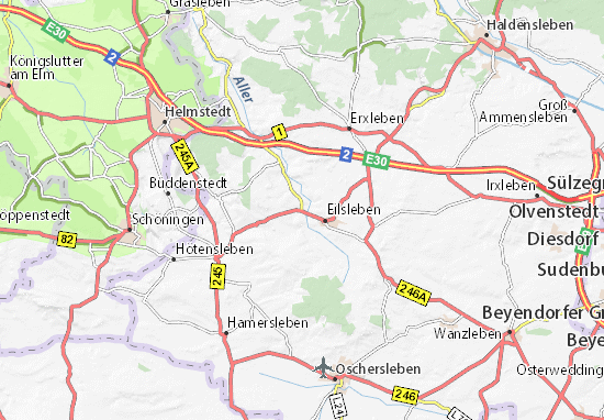 Mapa Ummendorf
