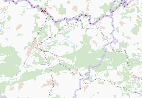 Mapa Skhidne