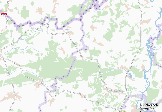 Karte Stadtplan Chaikyne