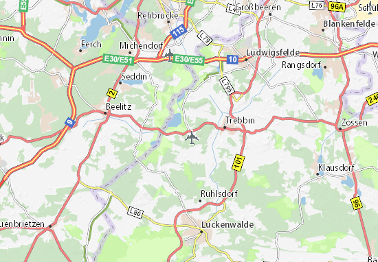 MICHELIN-Landkarte Schönhagen - Stadtplan Schönhagen - ViaMichelin