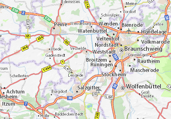 Map Of Kochingen Michelin Kochingen Map Viamichelin