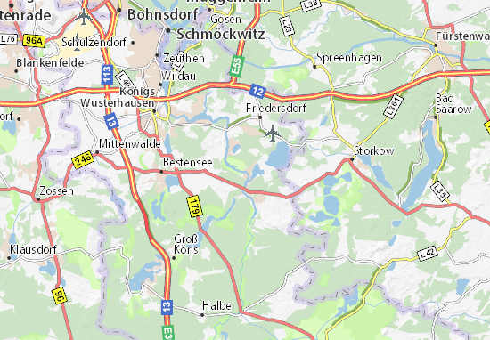 MICHELIN-Landkarte Dolgenbrodt - Stadtplan Dolgenbrodt - ViaMichelin