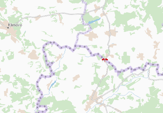 Karte Stadtplan Pokrovs&#x27;ke
