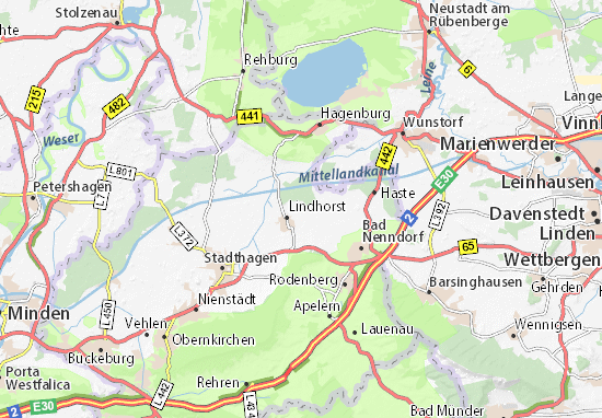 MICHELIN-Landkarte Ottensen - Stadtplan Ottensen - ViaMichelin