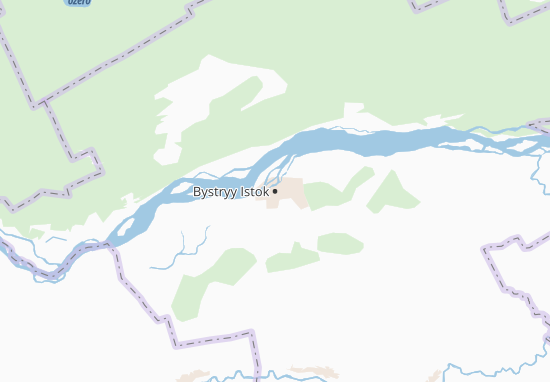 Mapa Bystryy Istok