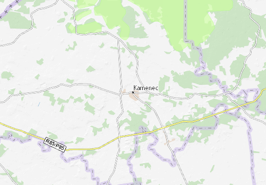 Mapa Kamenec