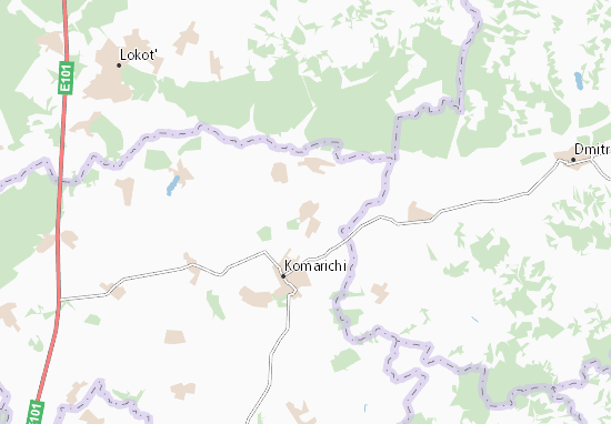 Karte Stadtplan Lopandino