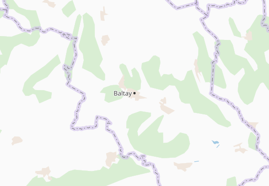 Mapa Baltay
