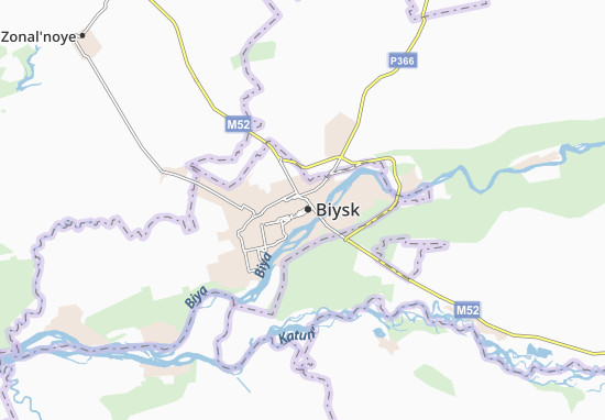Mappe-Piantine Biysk