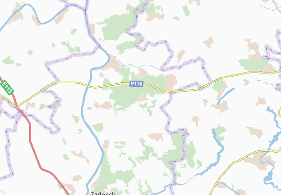 Mapa Rogozhino