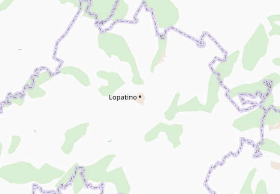 Karte Stadtplan Lopatino