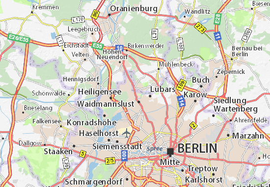 MICHELIN Hermsdorf map - ViaMichelin