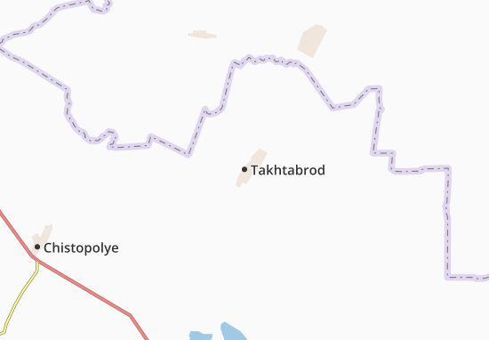 Mapa Takhtabrod