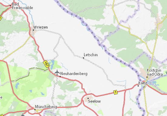 Letschin Map