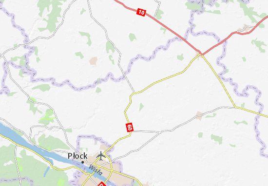 Karte Stadtplan Bielsk