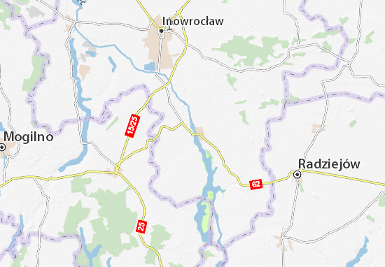 Karte Stadtplan Kruszwica