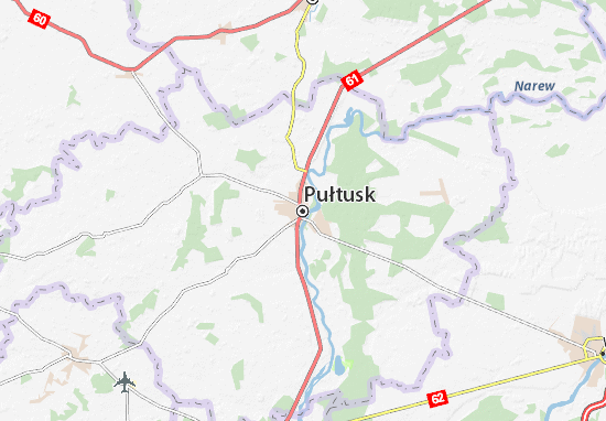Pułtusk Map