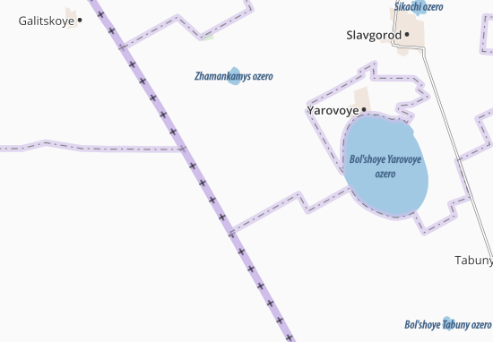 Karte Stadtplan Raygorod