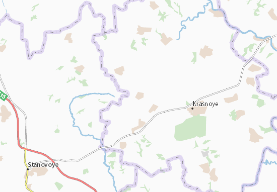 Karte Stadtplan Reshetovo-Dubrovo