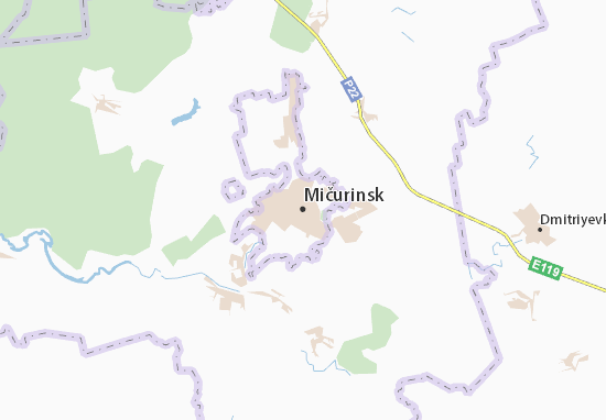 Mappe-Piantine Mičurinsk