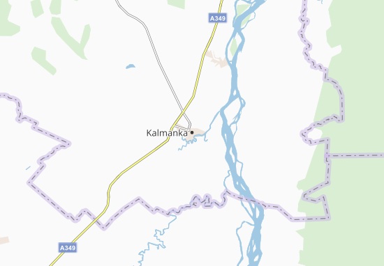 Mapa Kalmanka