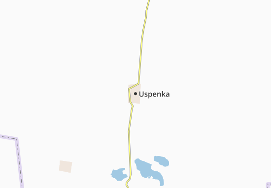 Mapa Uspenka