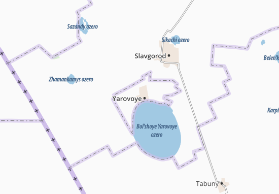 Mapa Yarovoye