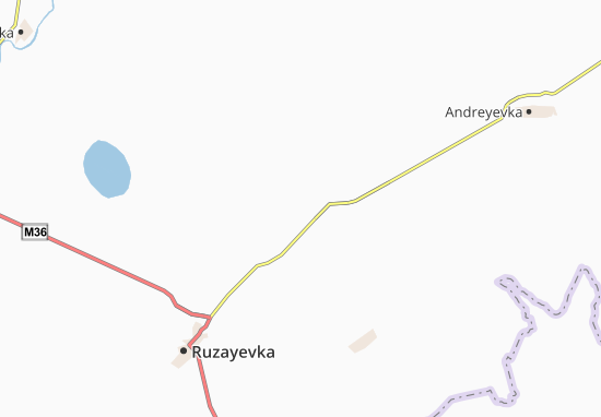 Mapa Gavrilovka