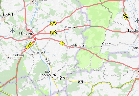 Carte-Plan Suhlendorf