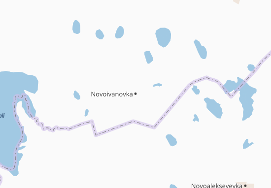 Mapa Novoivanovka